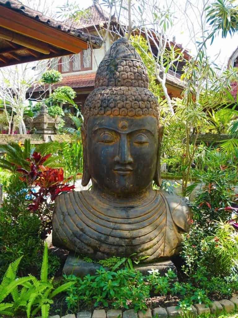 Buddha statue zest cafe