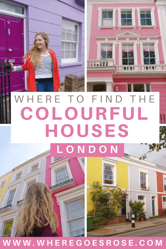 Colourful houses London