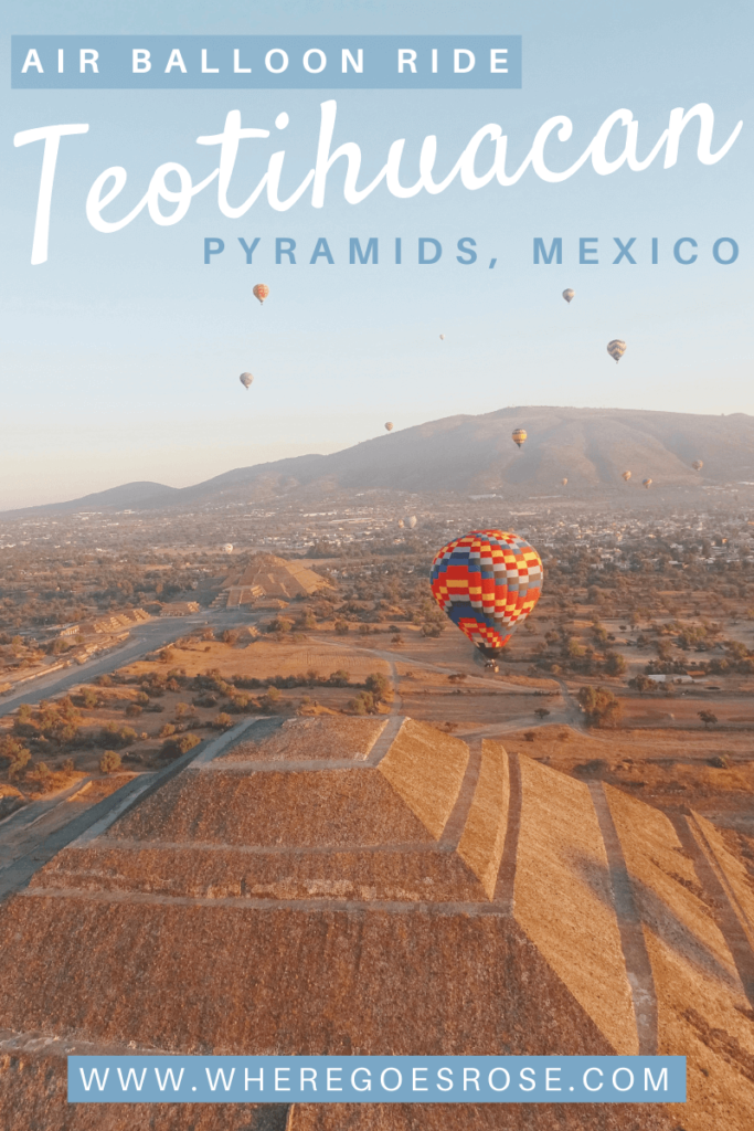 Teotihuacan air balloon