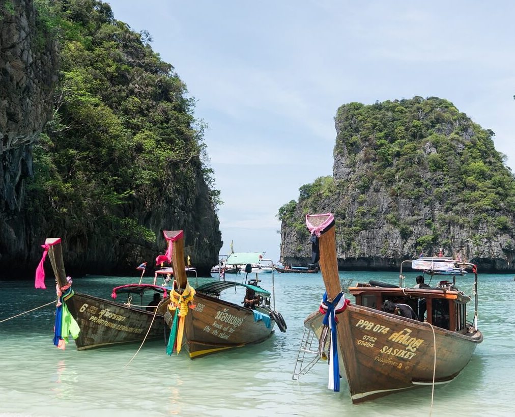 Boats island Thailand Southeast Asia itinerary 3 months