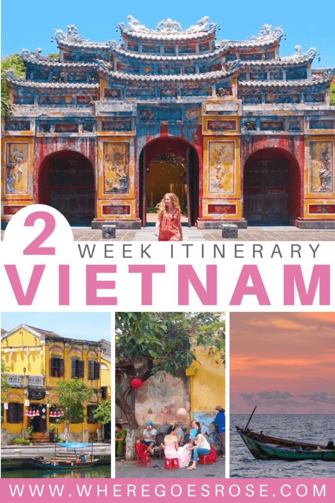 travelling vietnam in 2 weeks