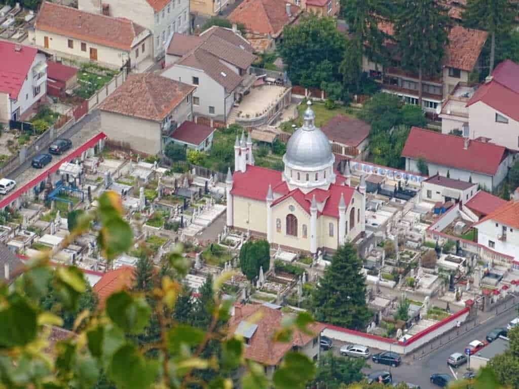 View from sign brasov things to do