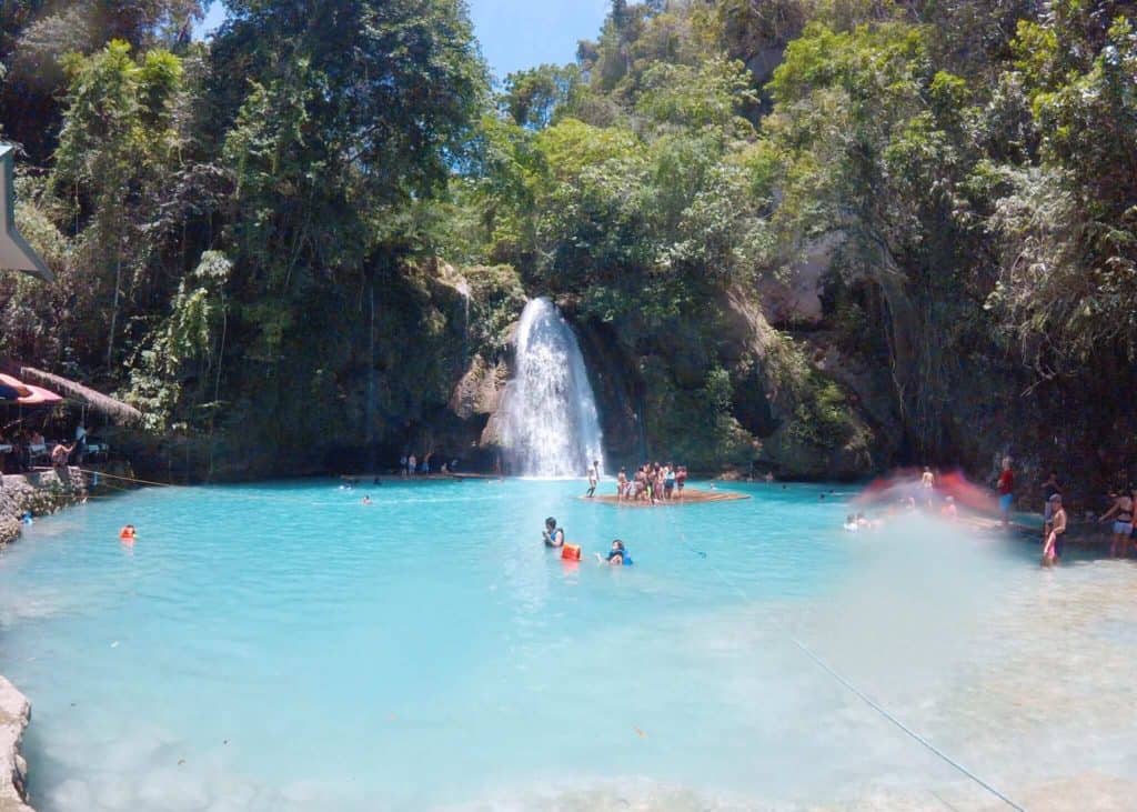 Waterfalls Philippines backpacking