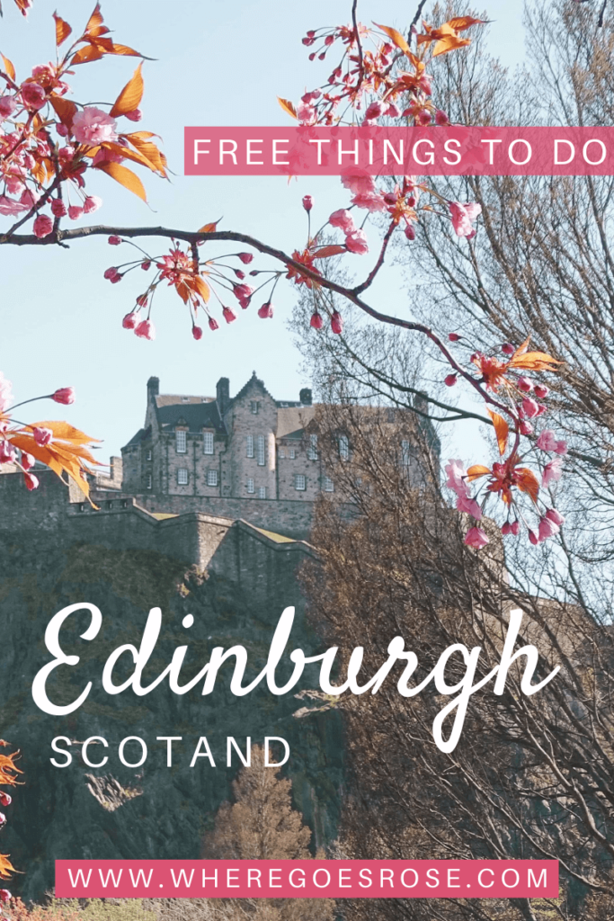 Free things to do Edinburgh