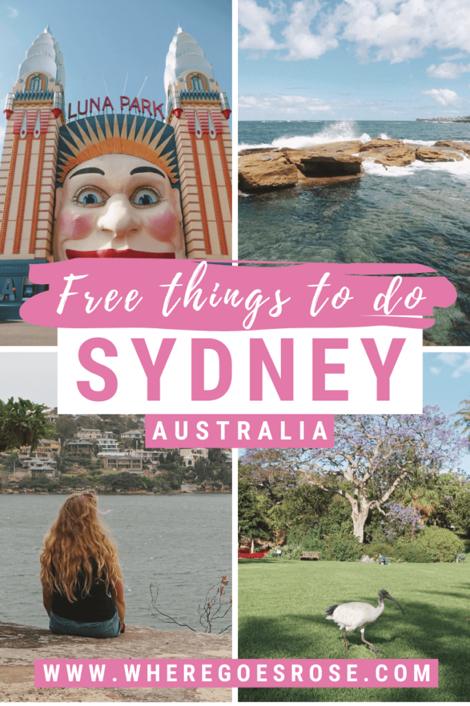 Free things to do Sydney
