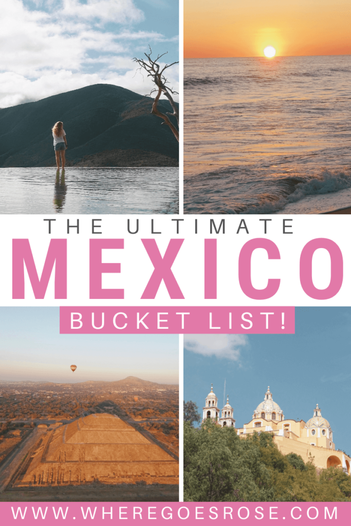 mexico bucket list