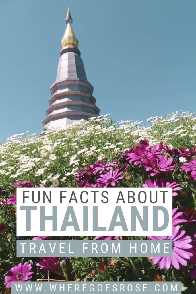 Fun facts about Thailand