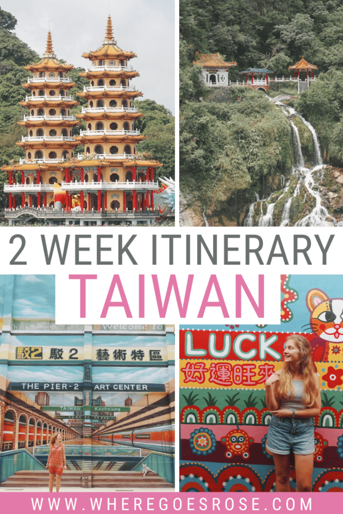 2 week taiwan itinerary