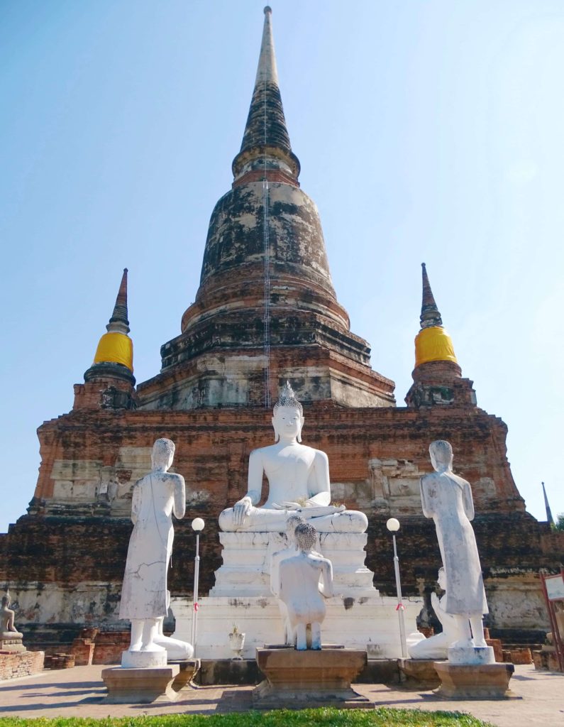 Ayutthaya temples Thailand
