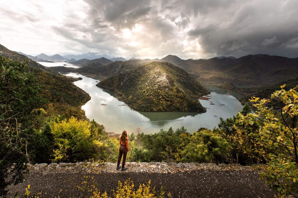 Cassie travelling in Montenegro 