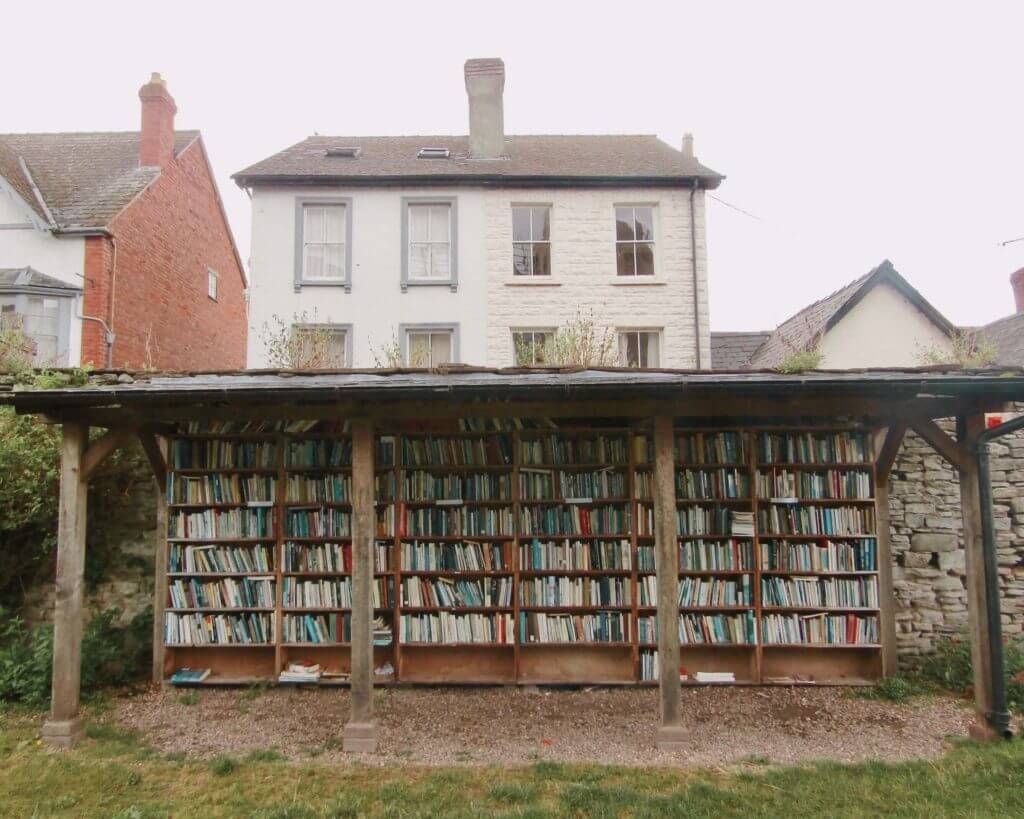 Hay on Wye bookshop Wales bucket list