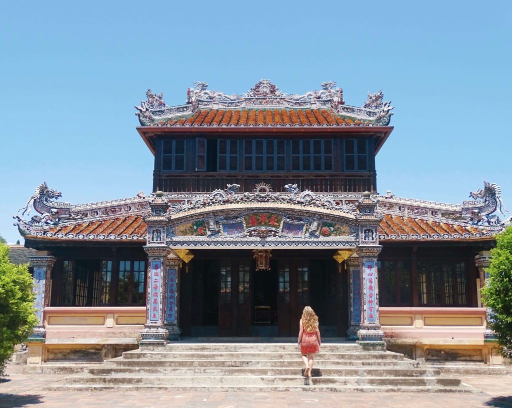 Hue temples Vietnam Southeast Asia 