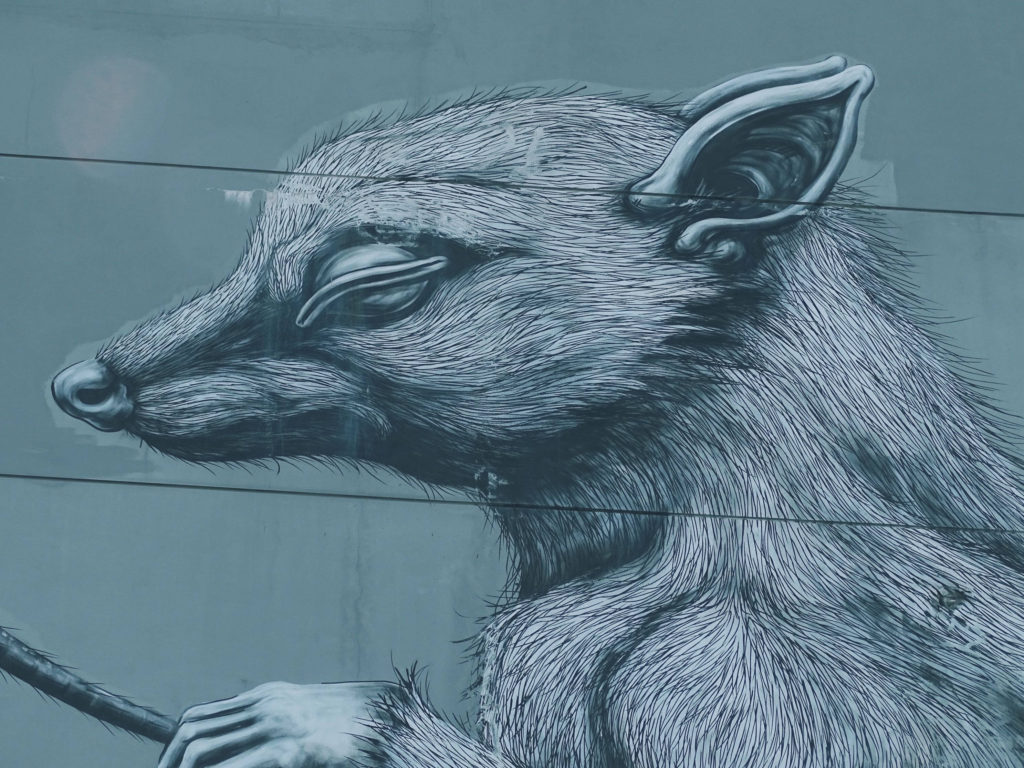 Fox street art Wynwood Walls Miami