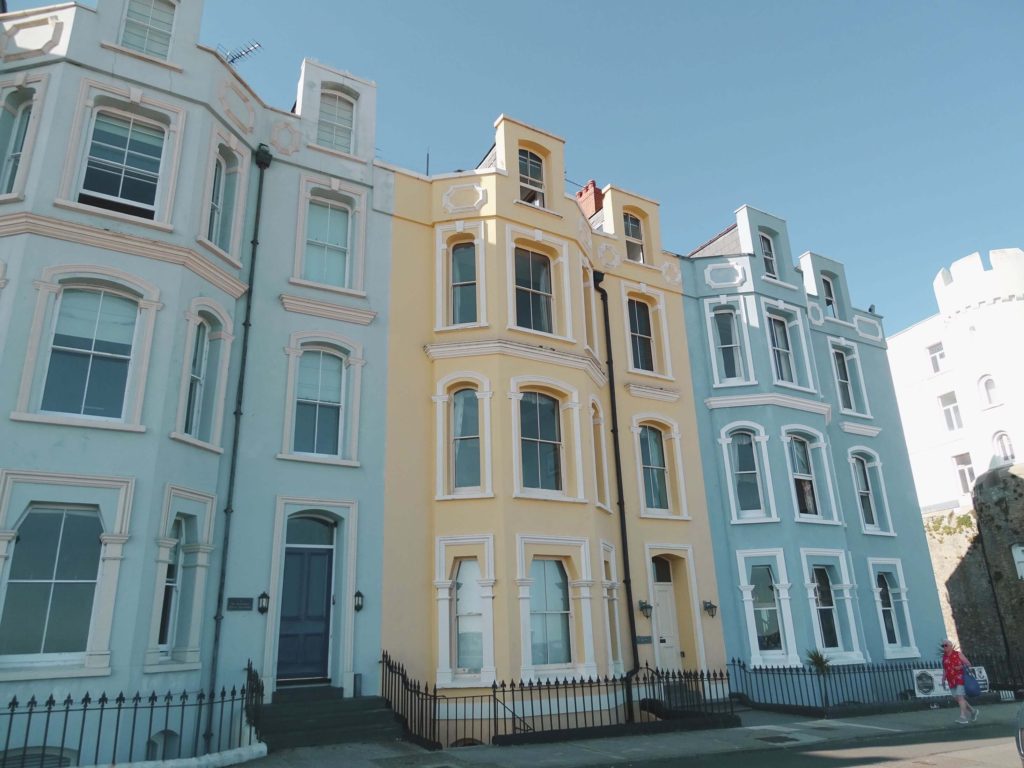 Colourful houses Tenby Pembrokeshire Wales bucket list