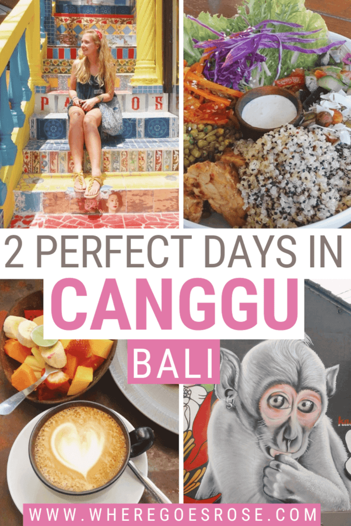 canggu itinerary