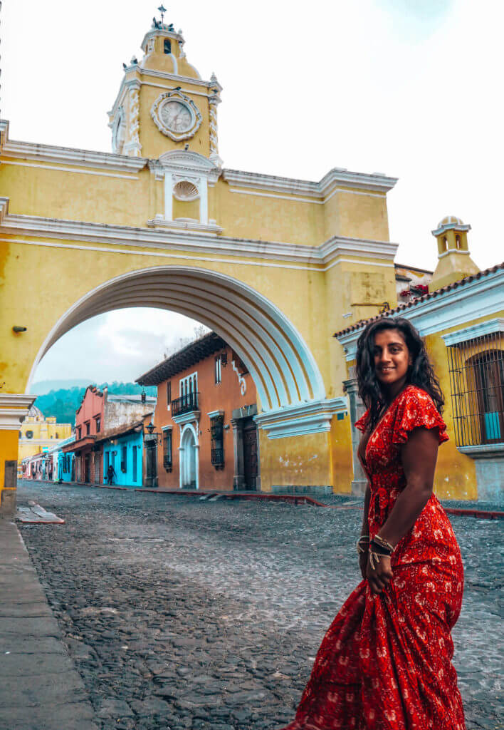 Lucy solo travelling in Guatemala