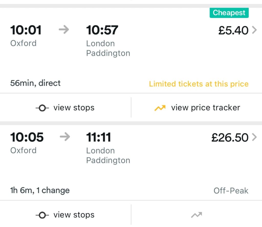 uk train prices
