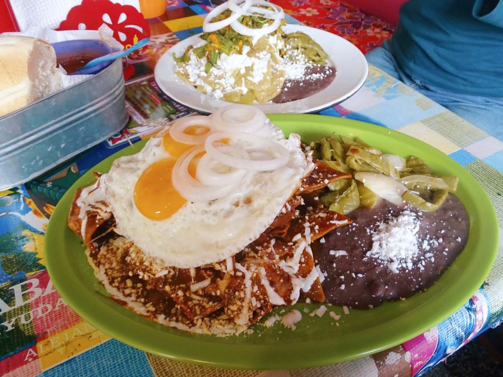 Chilaquiles what to eat mexico city itinerary