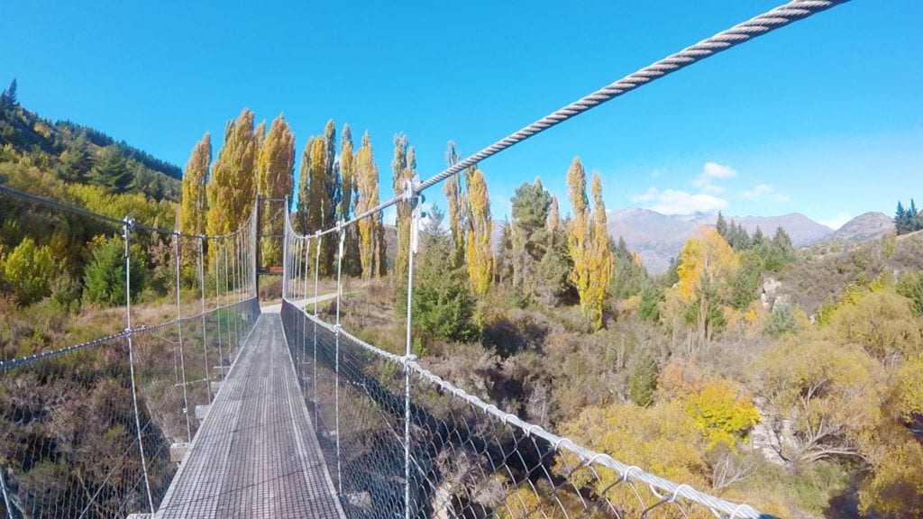 Bridge crossing New Zealand