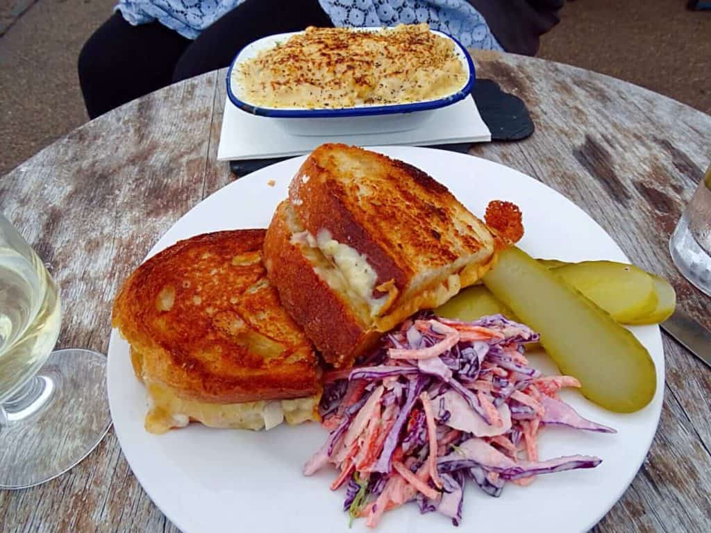 Cheese sandwich margate from London