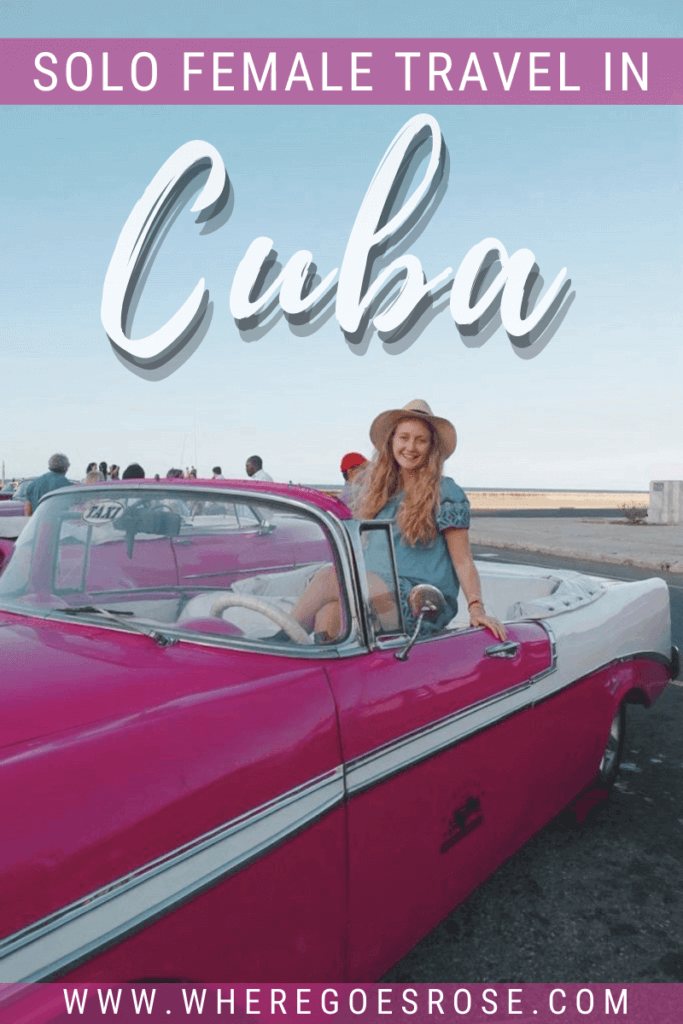 cuba solo female travel