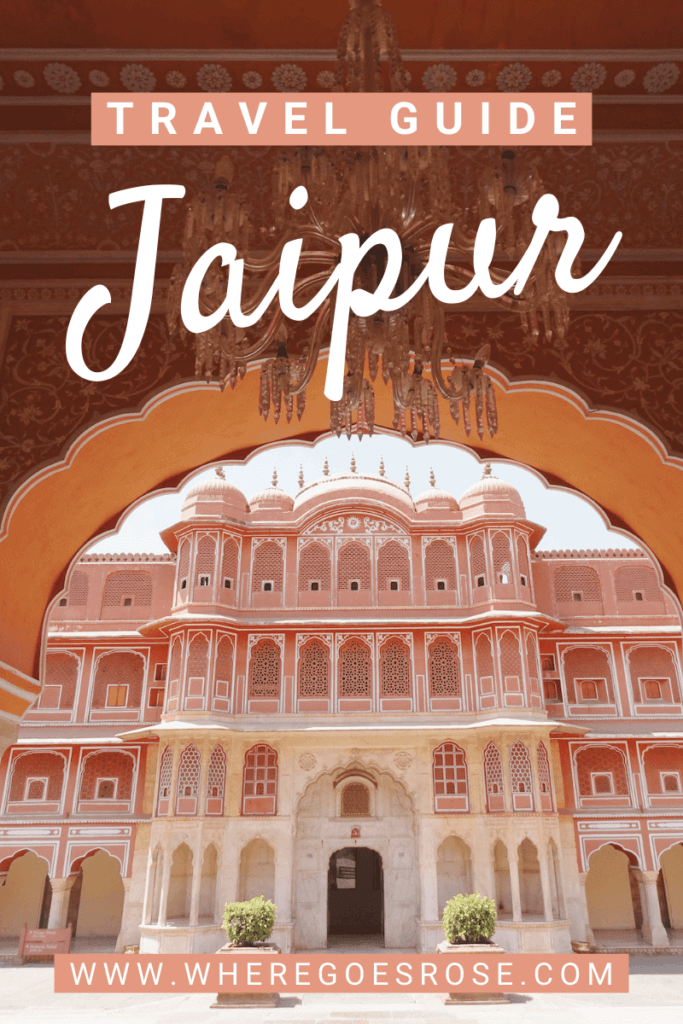 Jaipur travel itinerary