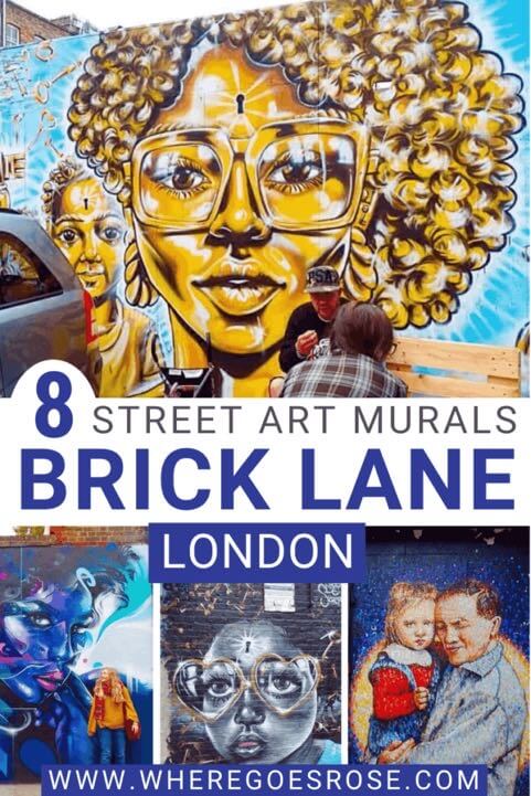 Murals brick lane London