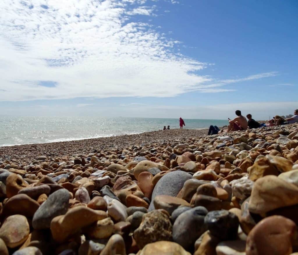 Stony beach