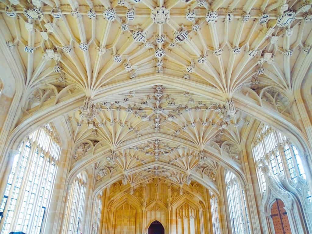 Divinity school Harry Potter in oxford 