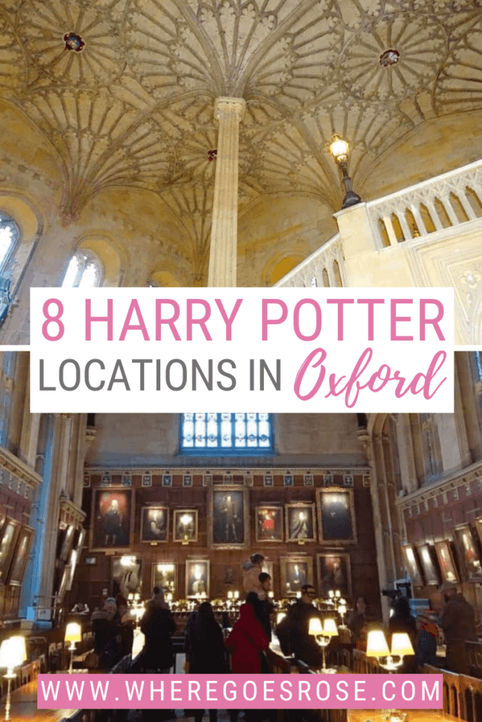 Oxford Harry Potter locations