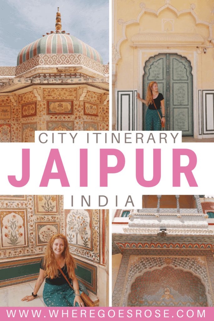 city itinerary jaipur India 