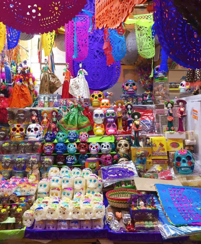Market stall at Mercado de Coyoacan