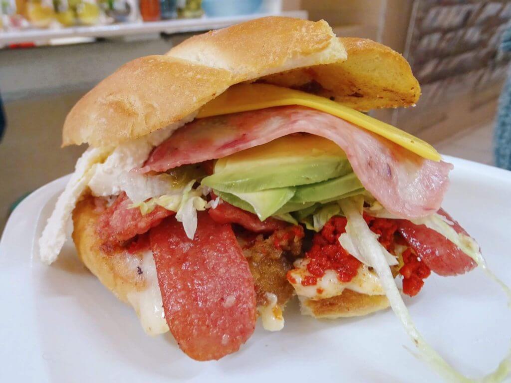 Stuffed torta