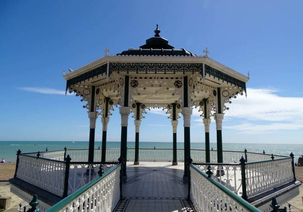 Brighton beach bandstand 
