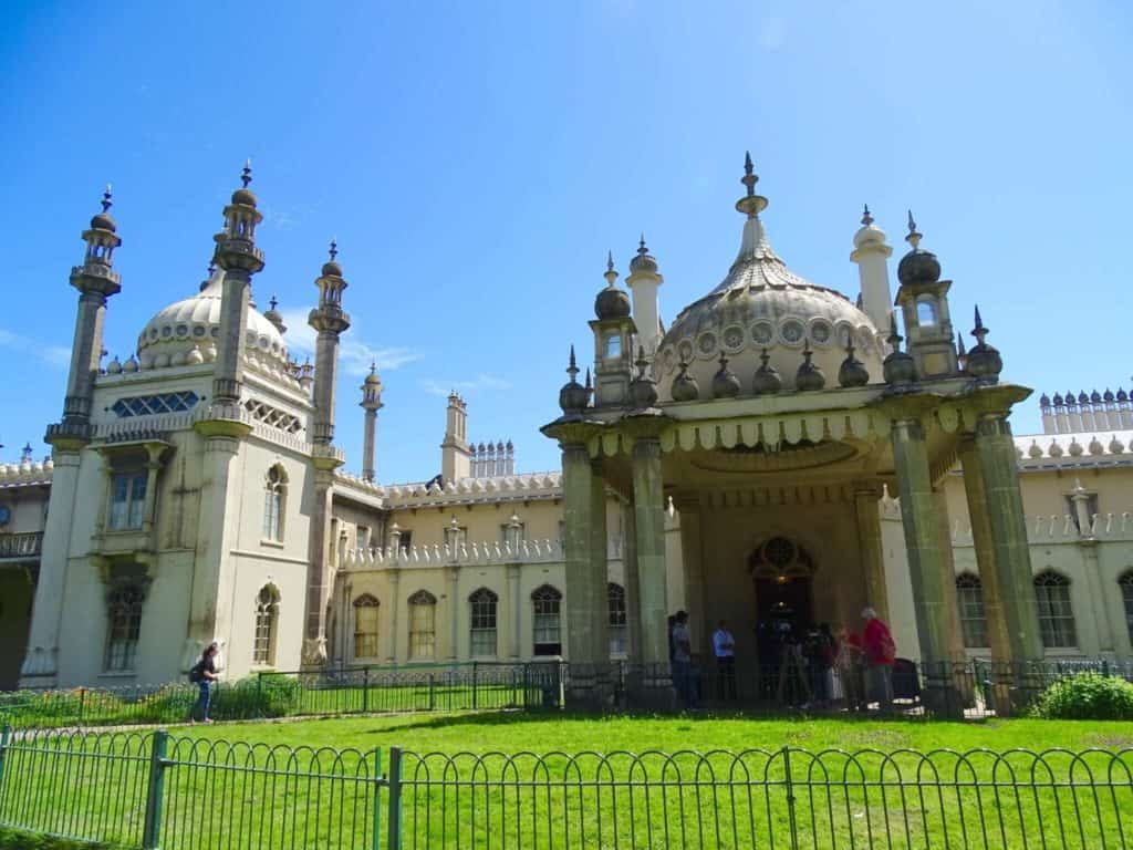 Royal Pavilion day in brighton