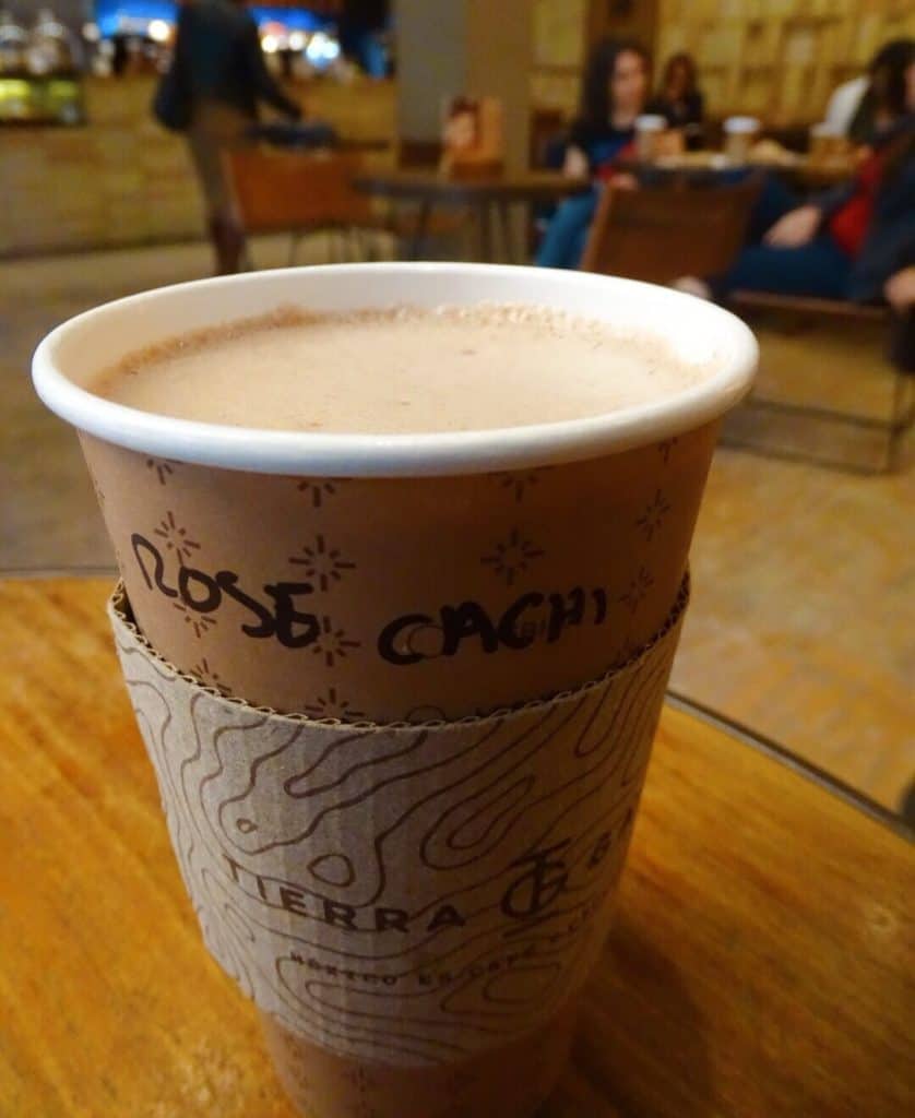 Hot chocolate tierra garrat 