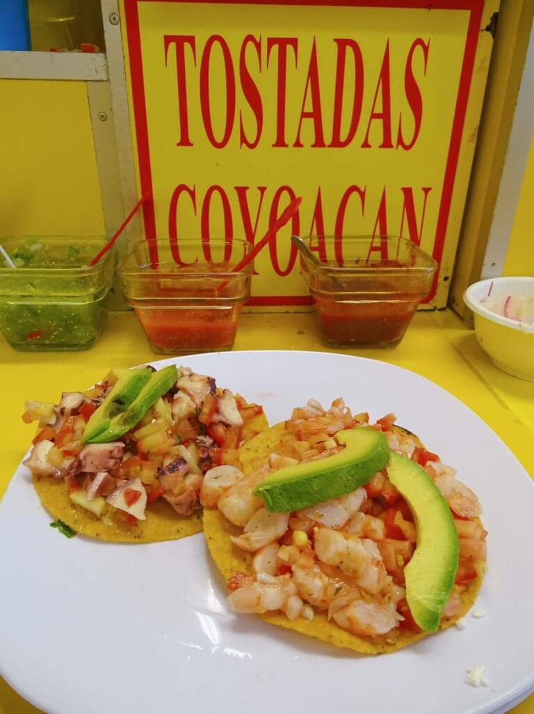 Tostadas restaurant coyoacan