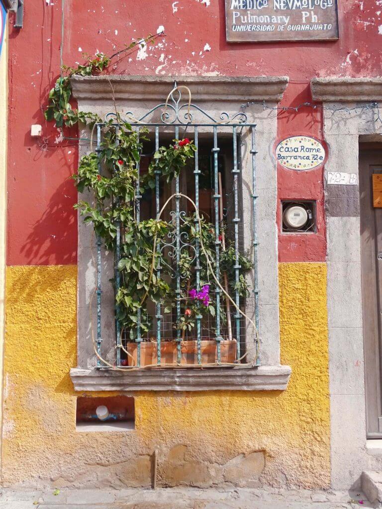 Colourful doorway San Miguel