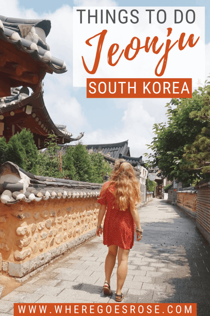 things to do in jeonju South Korea