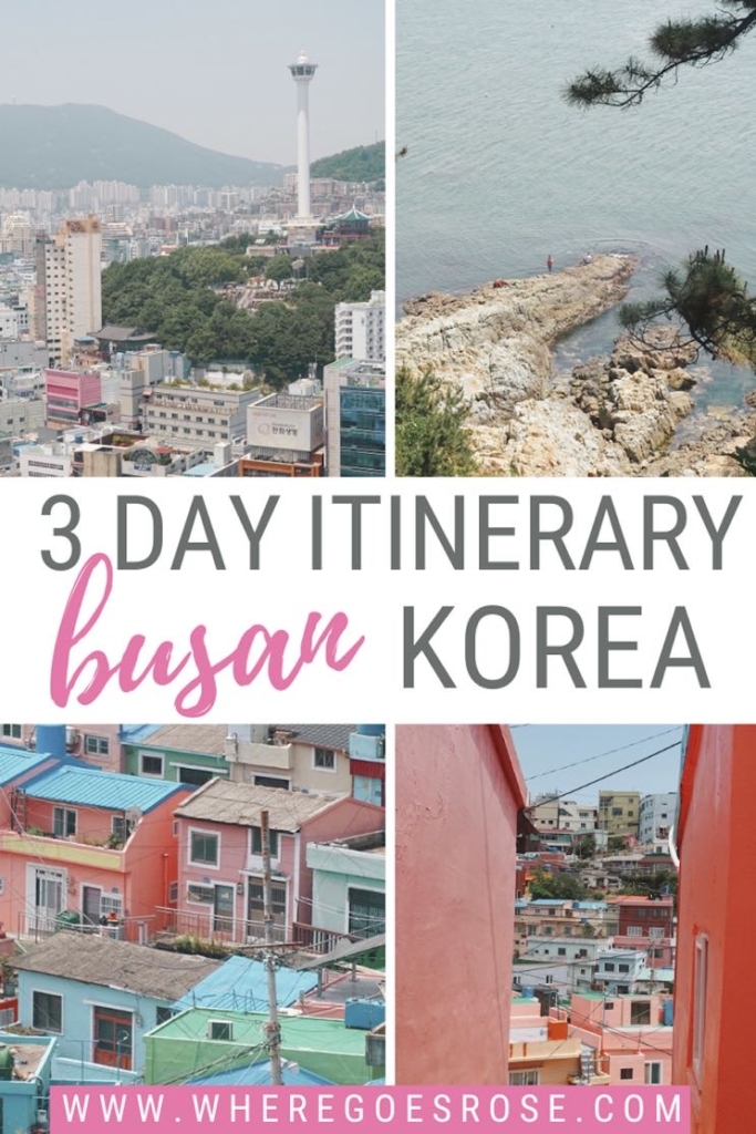 BUSAN ITINERARY