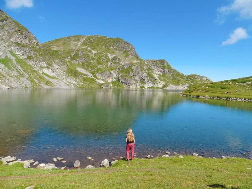 Scenery at 7 Rila Lakes Bulgaria