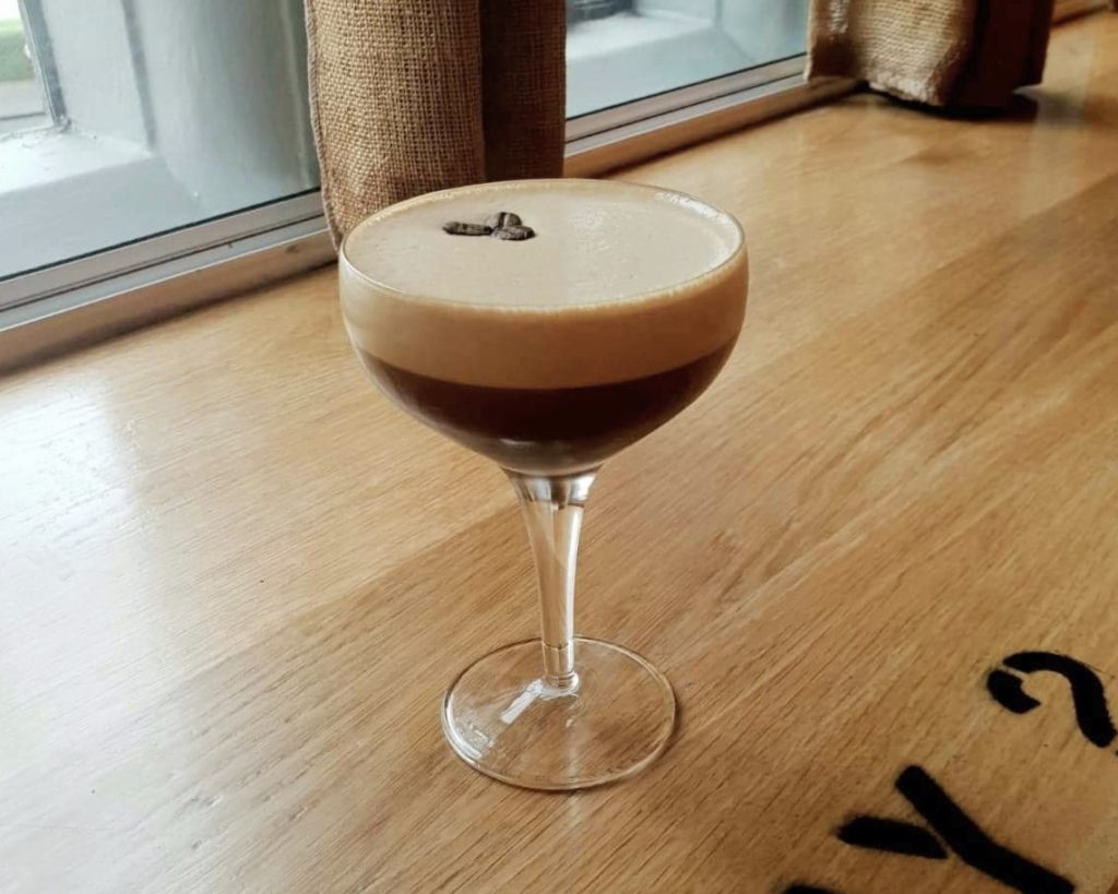 Espresso martini cocktail big society Cowley road bar