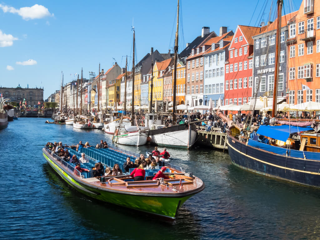 Canal tour Nyhavn Harbour