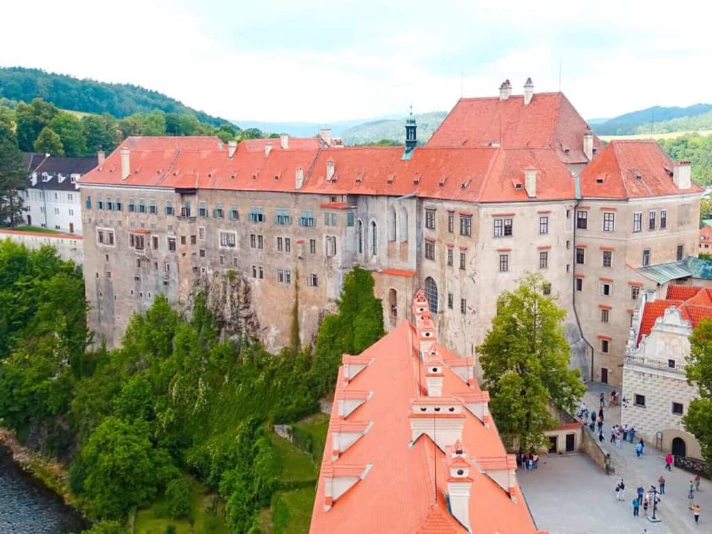 Cesky Krumlov castle