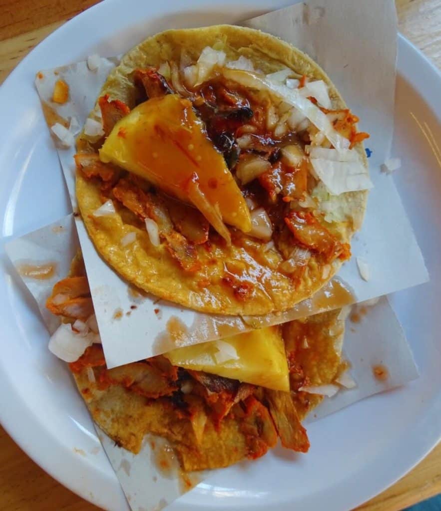 Tacos al pastor El Tizoncito Condesa