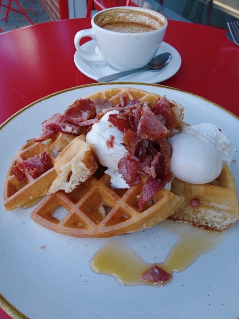 Waffles breakfast Oxford