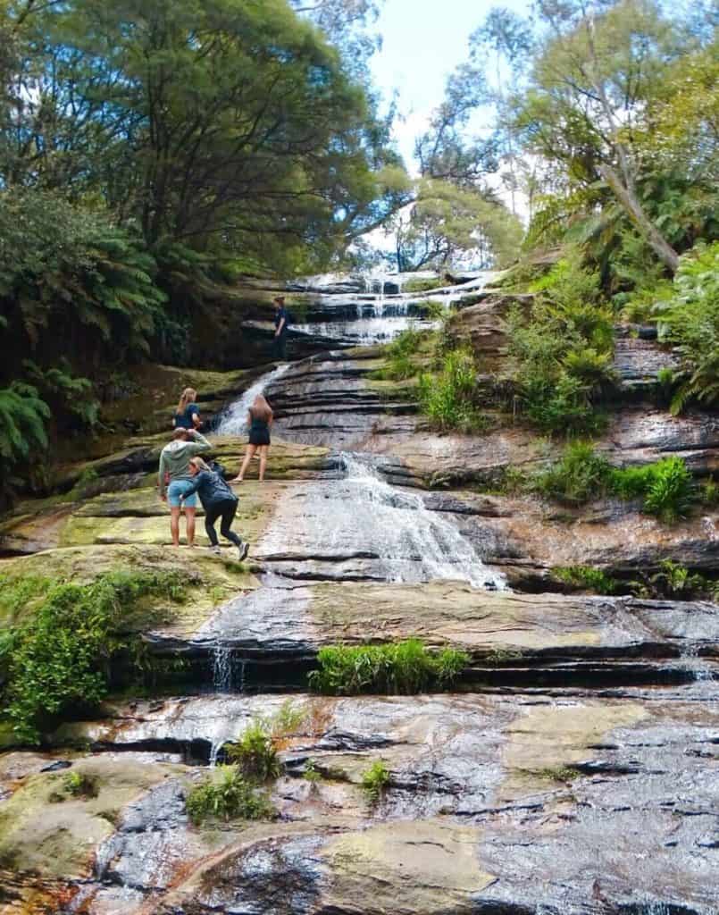 Katoomba falls waterfall