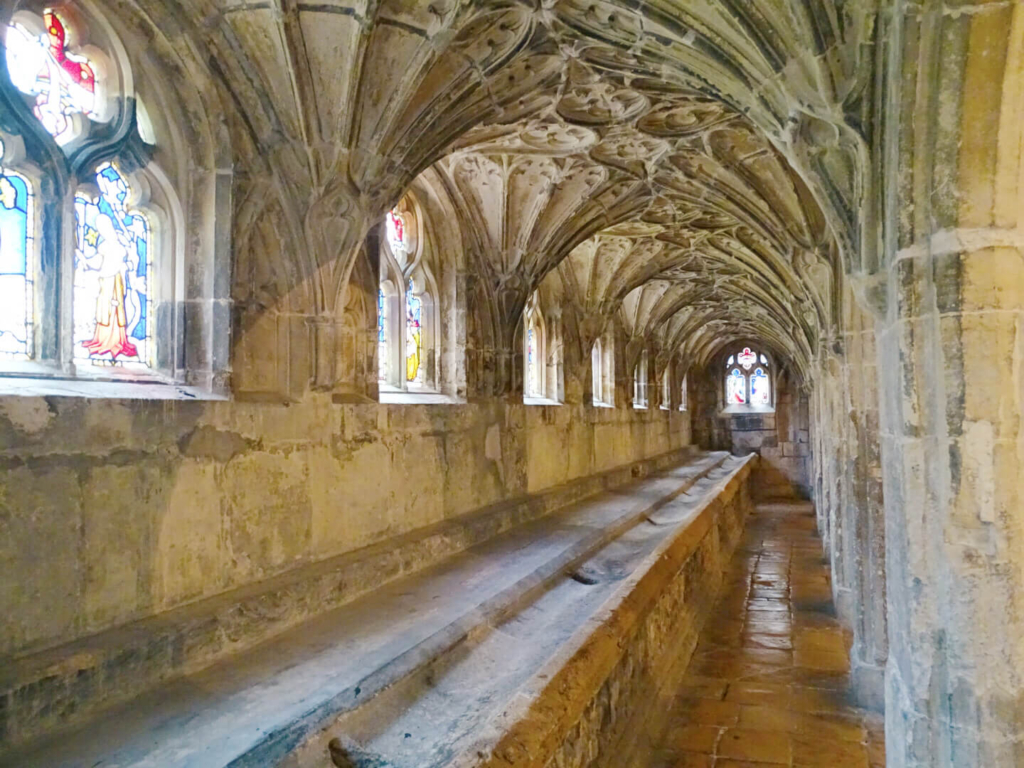 Catedral De Gloucester Interior E Lugar Antigos Do Filme De Harry