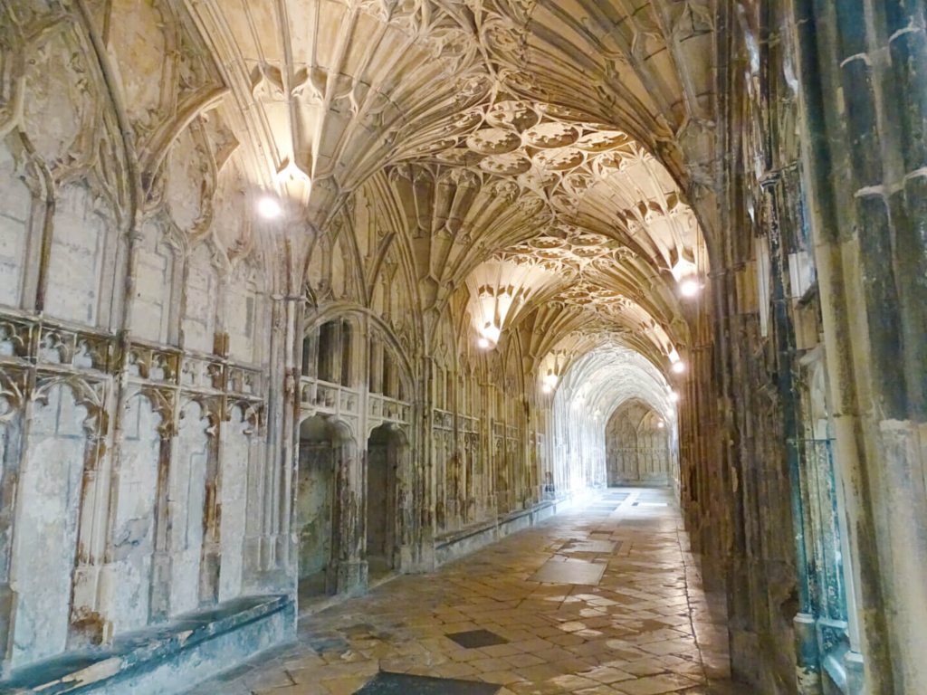 North corridor harry potter gloucester cathedral scenes 