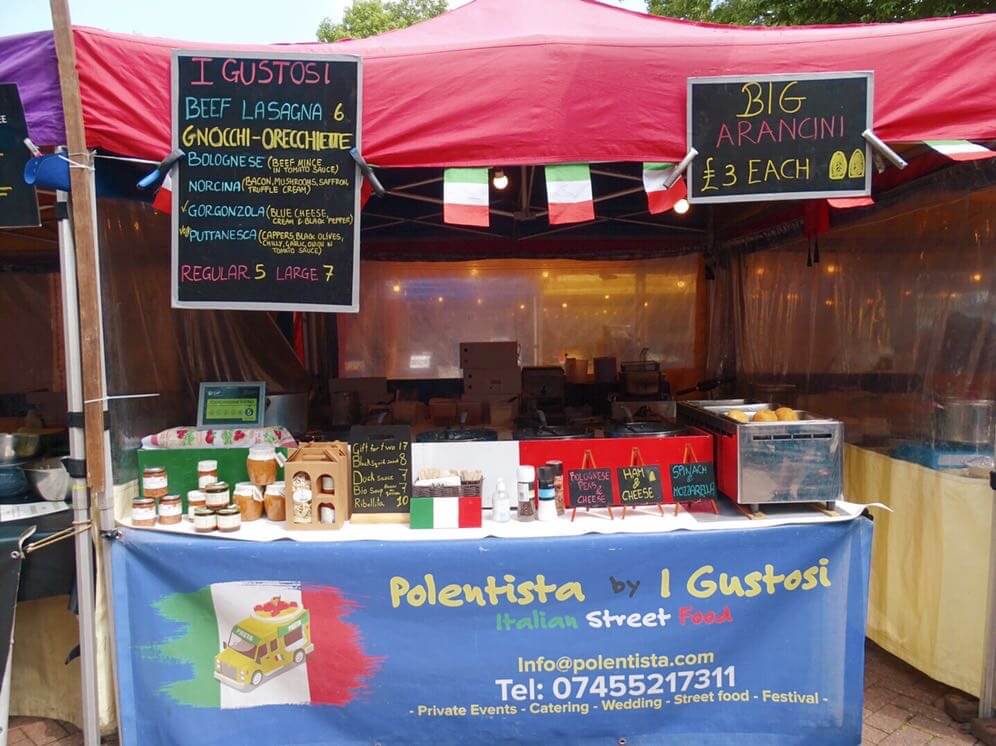 Italian street food gloucester green market Oxford 
